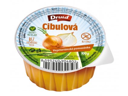 Veg. pomazánka s cibulí DRUID 100 g