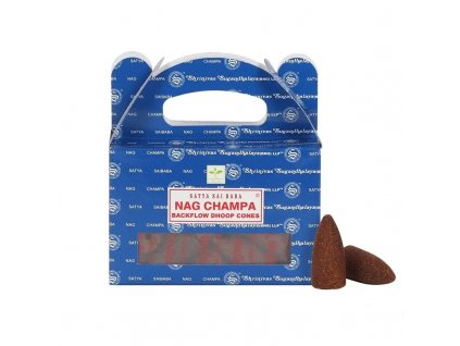 Nag champa vonné kužely backflow 75g