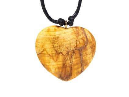84025 privesek srdce palo santo 3 5 cm