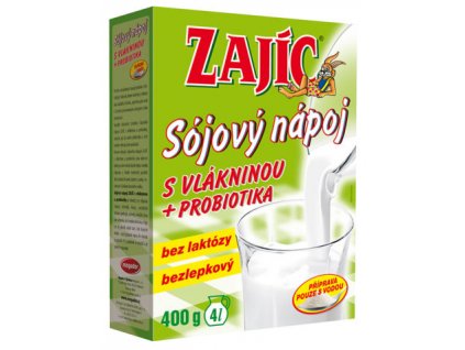 925 O sojovy napoj zajic s vlakninou 400g