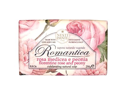 Nesti Dante Firenze Romantica Rose Peony Soap 78795