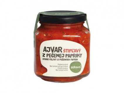 AJVAR V PEČENÉ PAPRIKY ŠTIPLAVÝ 300G