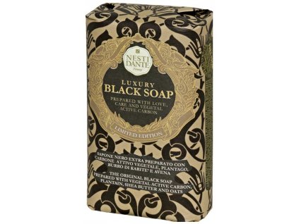 Luxury black soap mýdlo 250g