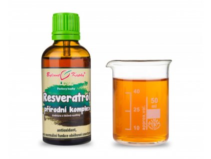 resveratrol 2 bylinne kapky tinktura 50 ml
