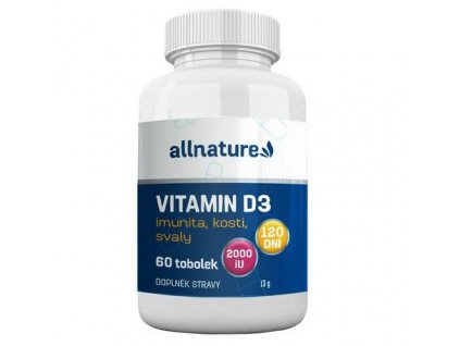 Vitamin D3 60tbl ALLNATURE