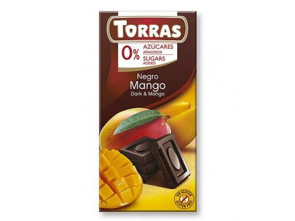 torras horka cokolada s mango 75 g