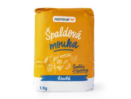 Mouka špaldová celozrnná jemně mletá 1kg