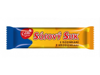 Sojový suk s rozinkami 50g