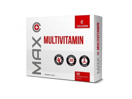 Multivitamin max colfarm 30 tbl
