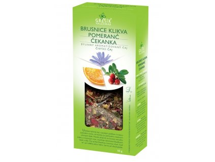 Brusnice klikva & Pomeranče & Čekanka 50 g Čistící čaj