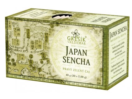 Japonská sencha 40g v nálevových sáčcích