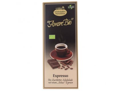 Čokoláda hořká Espresso 100 g BIO LIEBHART'S