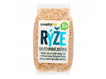 9867 bio ryze kulatozrnna natural 500g