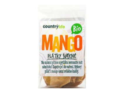 Mango plátky sušené 80g BIO COUNTRY LIFE