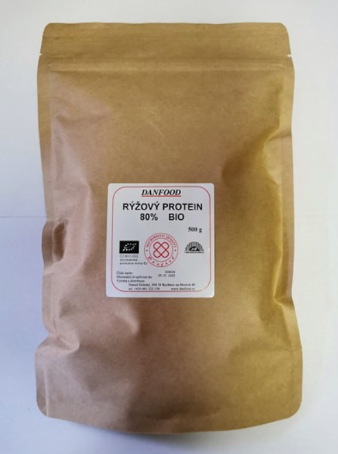 DANFOOD Bio rýžový protein 80% 500g