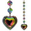 27359 aurora heart feng shui krystal cakra oken dekorace 20cm