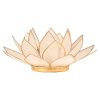 94878 1 svicen lotus natural bily 13 5cm mani bhadra