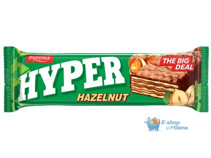 Hyper hazelnut oplatek 50g