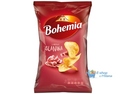 Bohemia chips s příchutí slaniny 60g