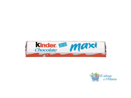kinder maxi chocolate bar