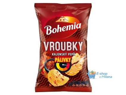 Bohemia chips kajenský pepř 120g