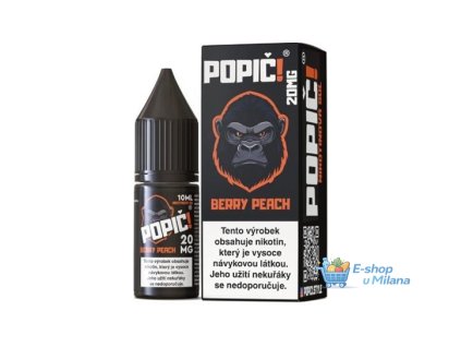 E-LIQUID Popič! berry peach 20mg 10ml