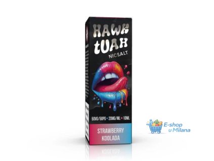 liquid hawk tuah salt 10ml strawberry koolada 20mg