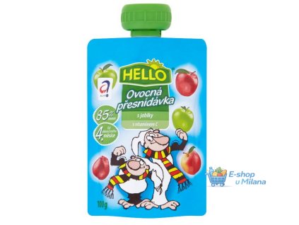 Hello přesnídávka s jablky 100g
