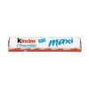 kinder maxi chocolate bar