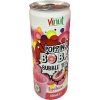 vinut popping boba bubble tea lici 320ml