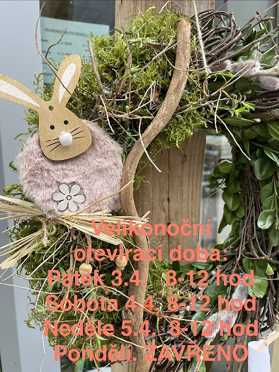 Velikonoční otevírací doba