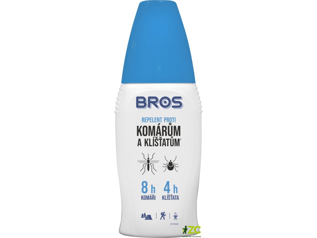 Bros - repelent proti komárům a klíšťatům 100 ml