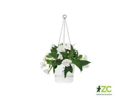 Obal Greenville Hanging Basket závěsný - white 24 cm