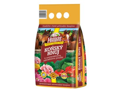 Koňský hnůj - 2,5 kg