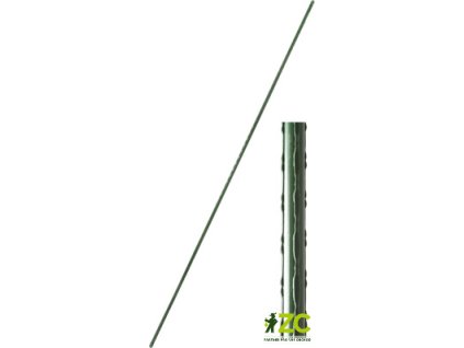 Tyč k rostlinám - 90 cm zel. tl. 16 mm