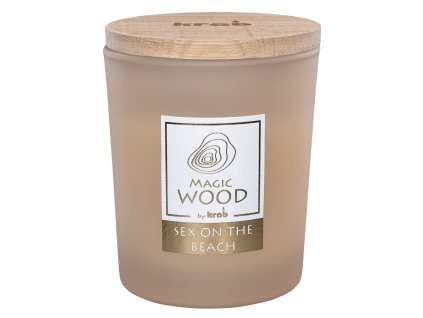 Svíčka sklo - MAGIC WOOD 300 g - Sex On The Beach (cena bez slev)