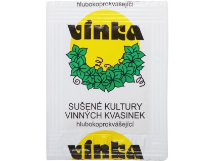 Vínka - sušené kultury vinných kvasinek 0,6 g