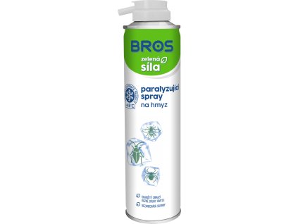 Bros - Zelená síla paralyzující sprej na hmyz 300 ml