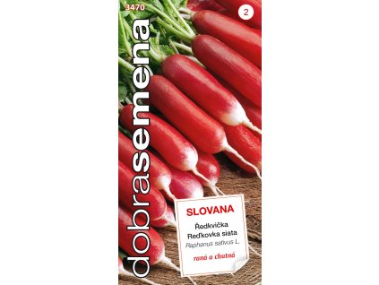 Dobrá semena Ředkvička čb. - Slovana rychl, raná 4g