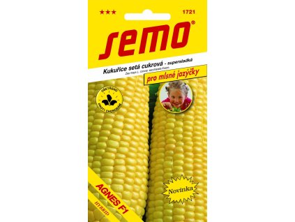 Kukuřice cukrová - Agnes (Longa) F1 3g - série JAZÝČKY