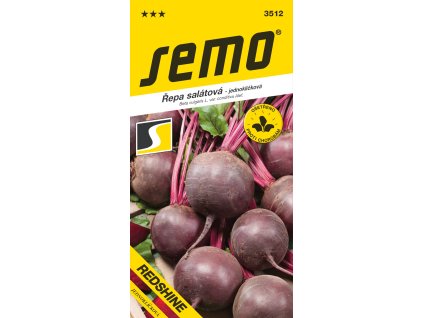 Řepa salátová - Redshine kulatá jednoklíčková 60s