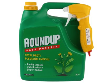 Roundup Fast / bez glyfosátu - 3 l rozprašovač EVERGREEN