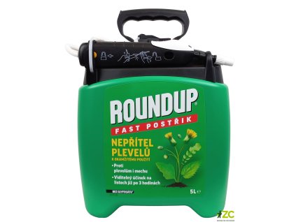 Roundup Fast / bez glyfosátu - 5 l rozprašovač /P&GO 2/ EVERGREEN
