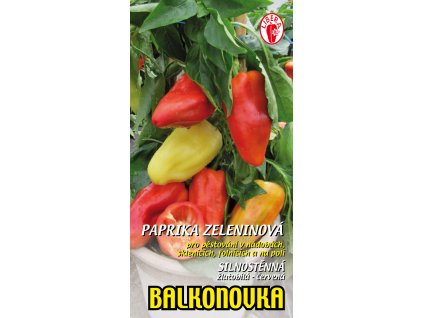 Paprika - Balkonovka 10 semen