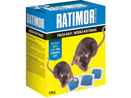 Ratimor Brodifacoum - měkká nástraha 150 g krabička