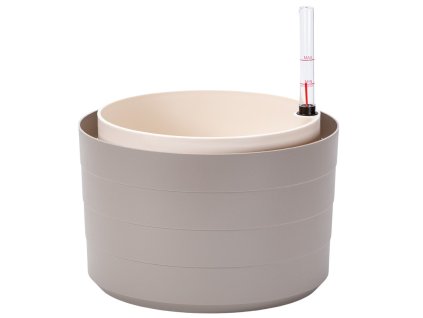 Žardina samozavlažovací Berberis bez závěsu - taupe + sl. kost 26 cm