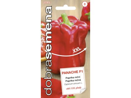 Dobrá semena Paprika zel. - Panache F1 10s kvadratická XXL