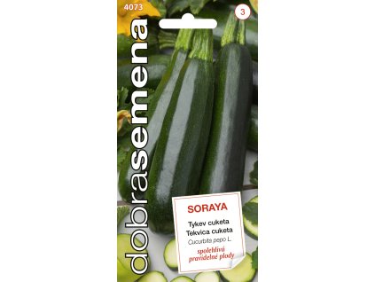 Dobrá semena Tykev cuketa - Soraya zelená 1,5g