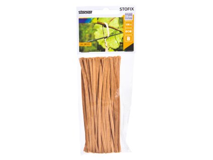 Drát vázací obalený papírem Stofix 15 cm Stocker (100 ks)