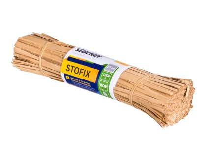 Drát vázací obalený papírem Stofix 25 cm Stocker (1000 ks)